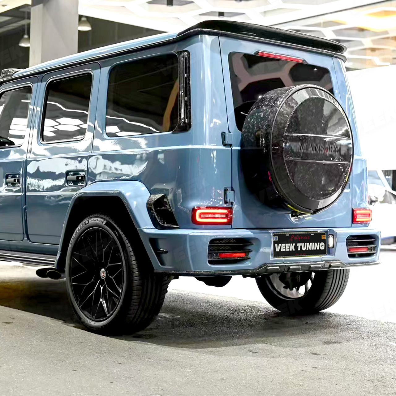 Custom Mansory-Style Dry Carbon Fiber Kit for Mercedes-Benz G-Class W463A