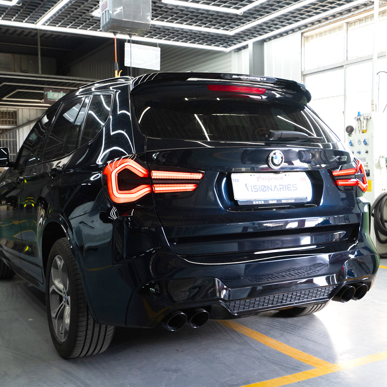 BMW X3 F25 Old Model Upgraded to the New X3M F97 LCI