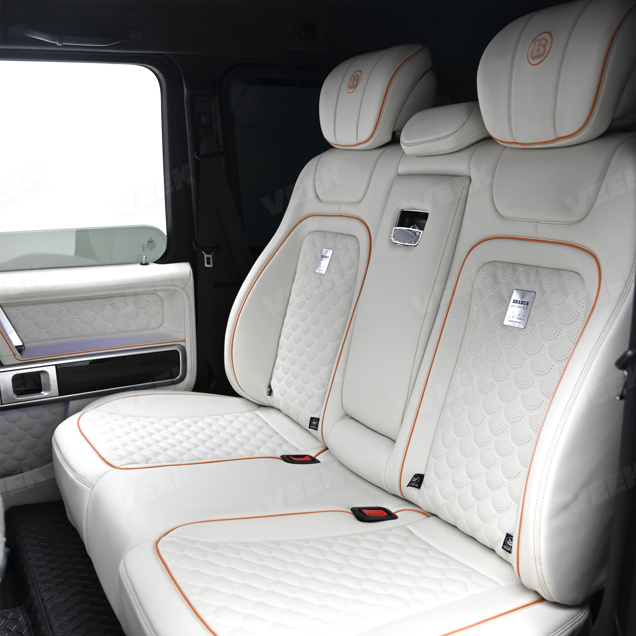 Mercedes-Benz G-Wagon W463 (2003–2018) Interior Upgrade to W463A (2024) Brabus G800/G900 Interior Kit