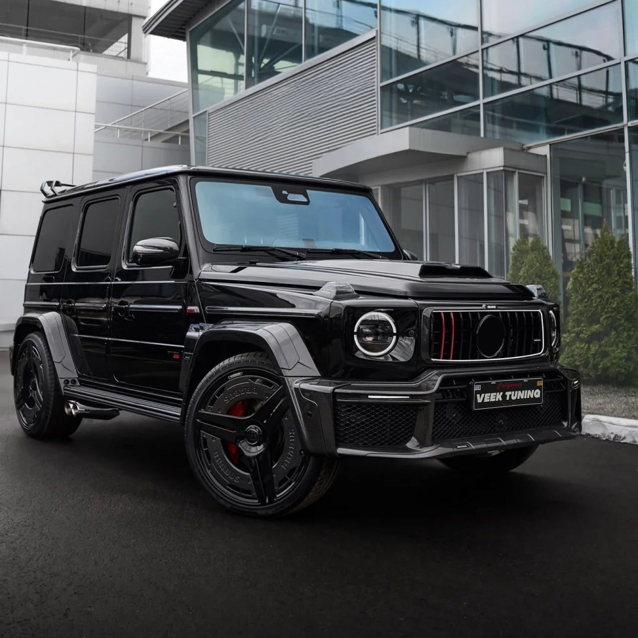 2026 Style LED Illuminated Front Grille Upgrade for Mercedes-Benz G-Class W463A W465 (2019-2026) Latest B Style Design