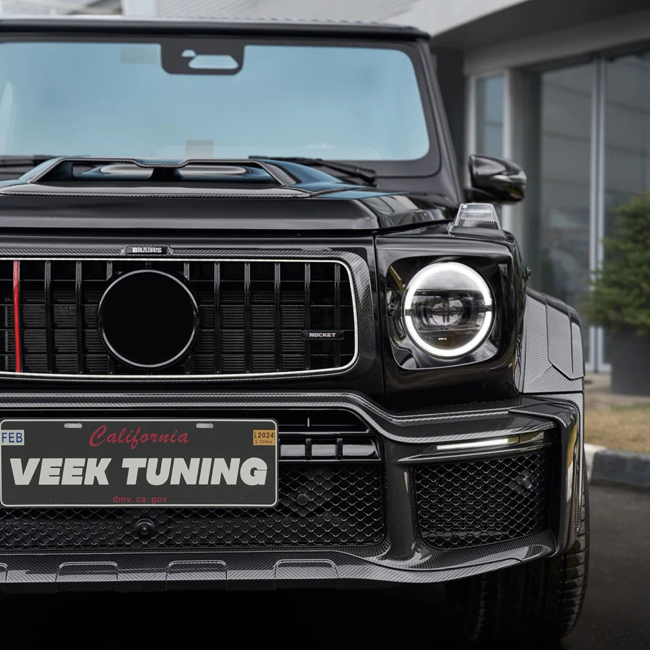 2026 Style LED Illuminated Front Grille Upgrade for Mercedes-Benz G-Class W463A W465 (2019-2026) Latest B Style Design