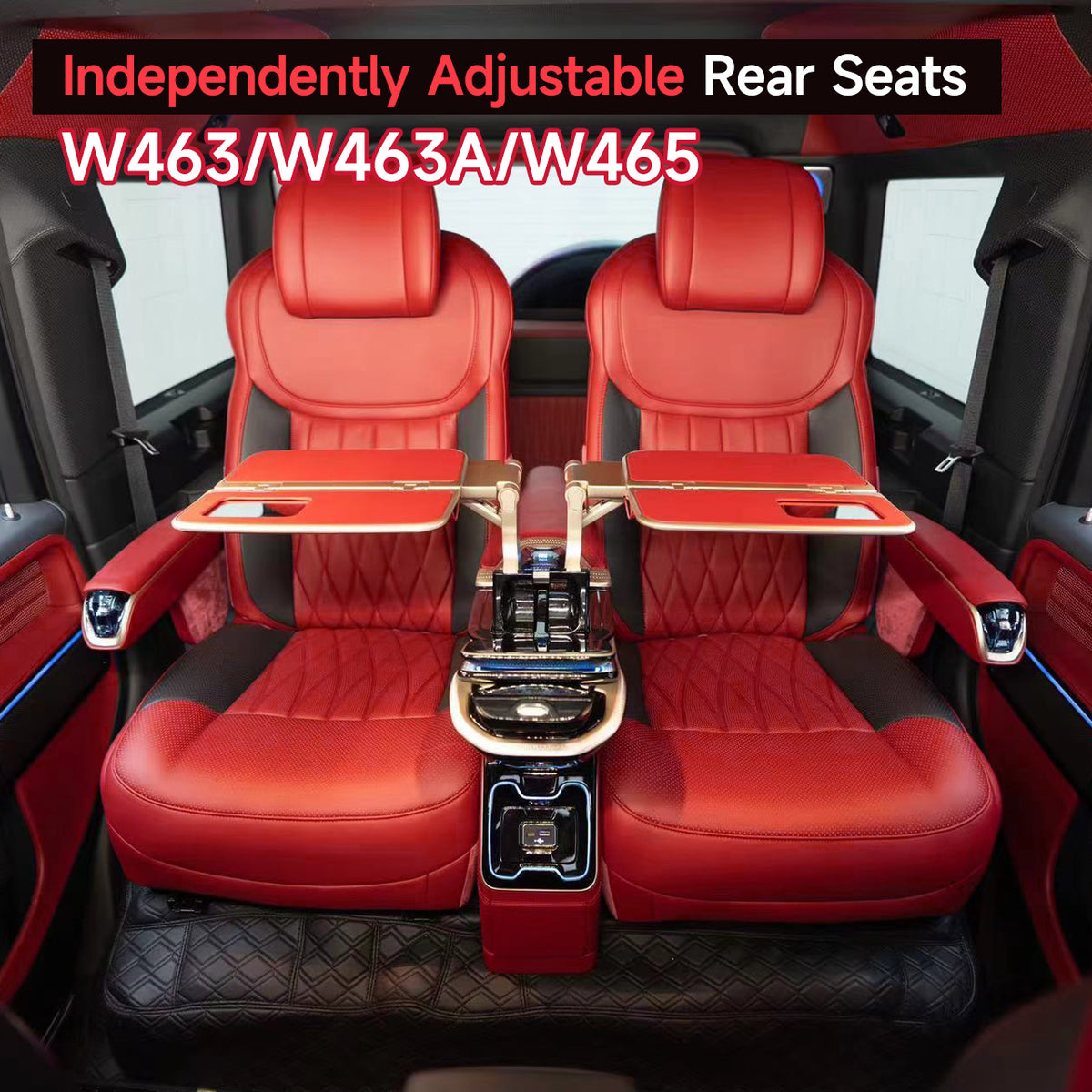 2026 Upgraded Independently Adjustable Rear Seats for G-Class 2002-2026 W463/W463A/W465