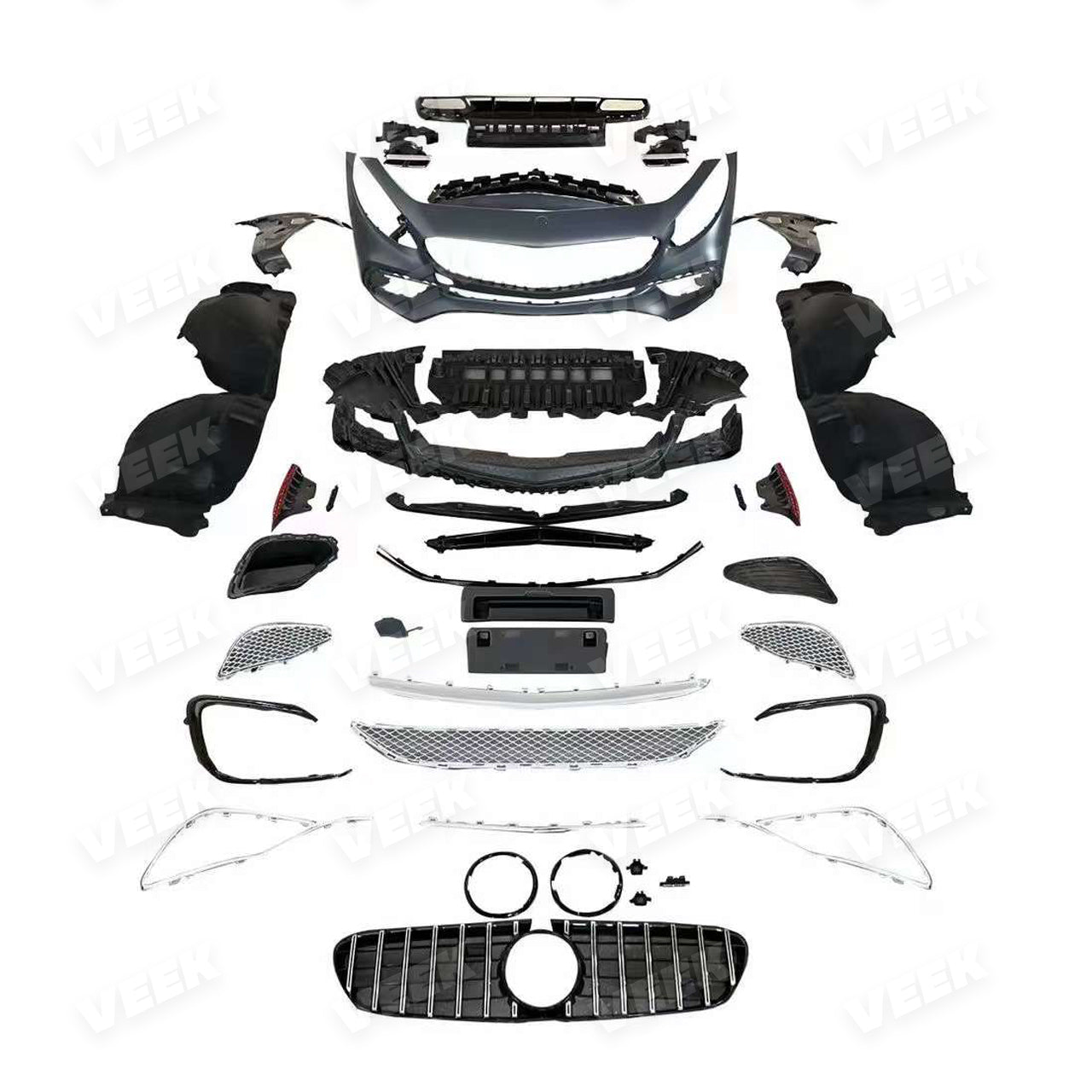 S65 AMG Style Upgrade Body Kit for Mercedes S-Class Coupe W217