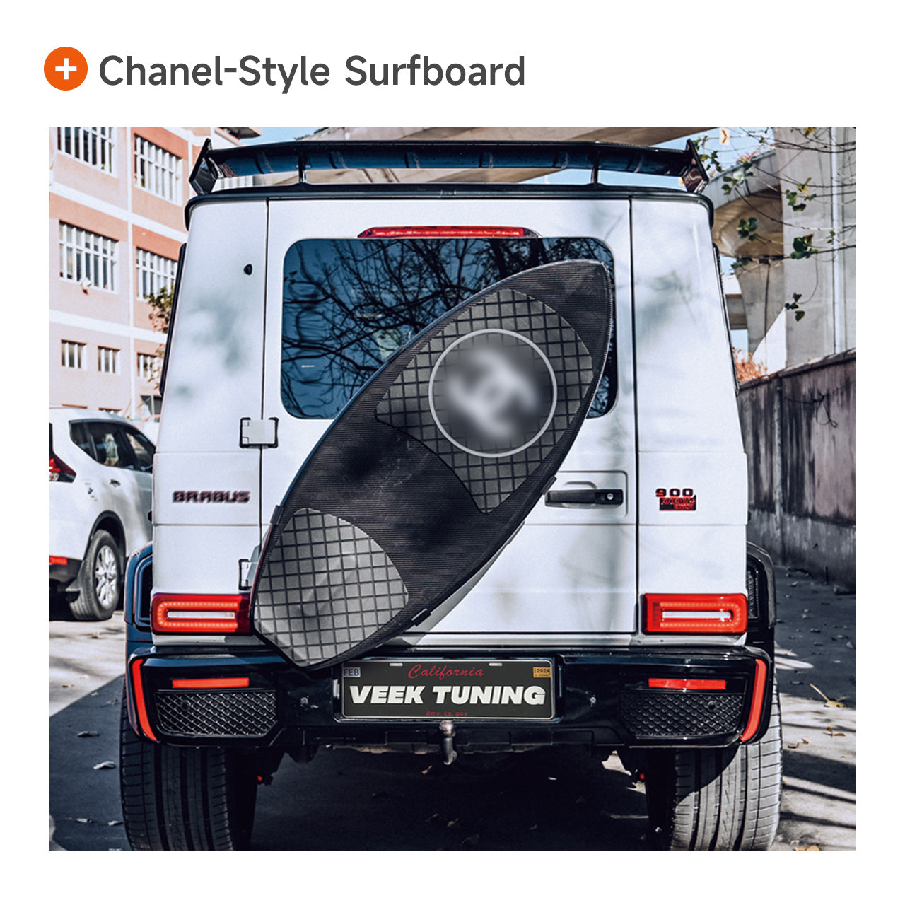 Extra Exterior Kits/Accessories for 2003–2024 G Wagon to W463A 2024 G63/Brabus/G800/G900 Style