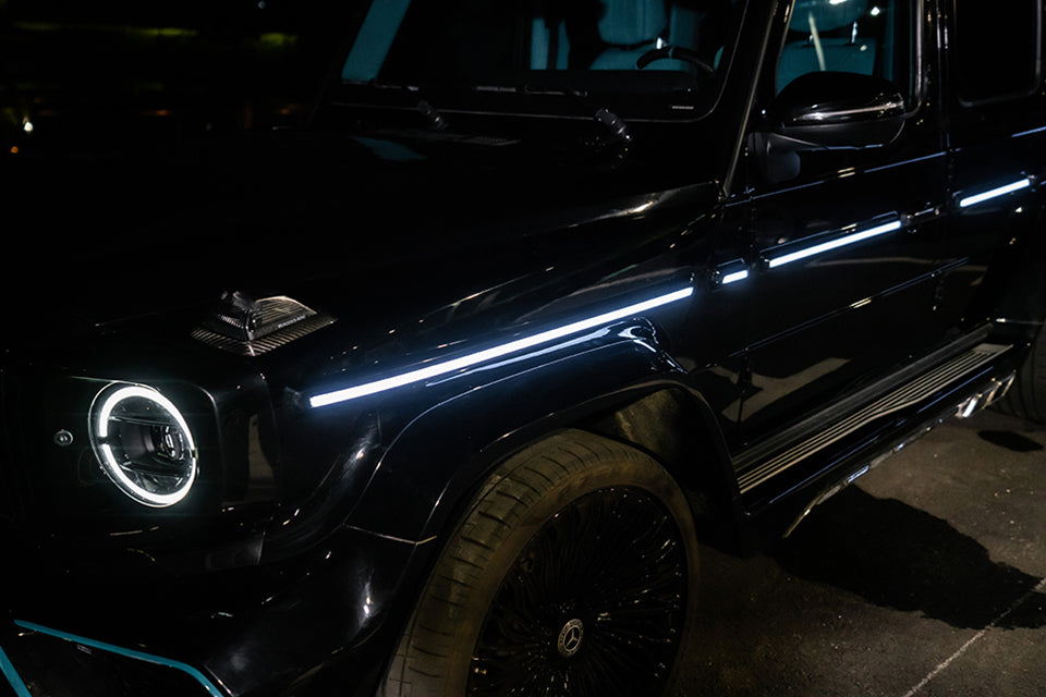 For Mercedes G Wagon Illuminated Side Belt Lights