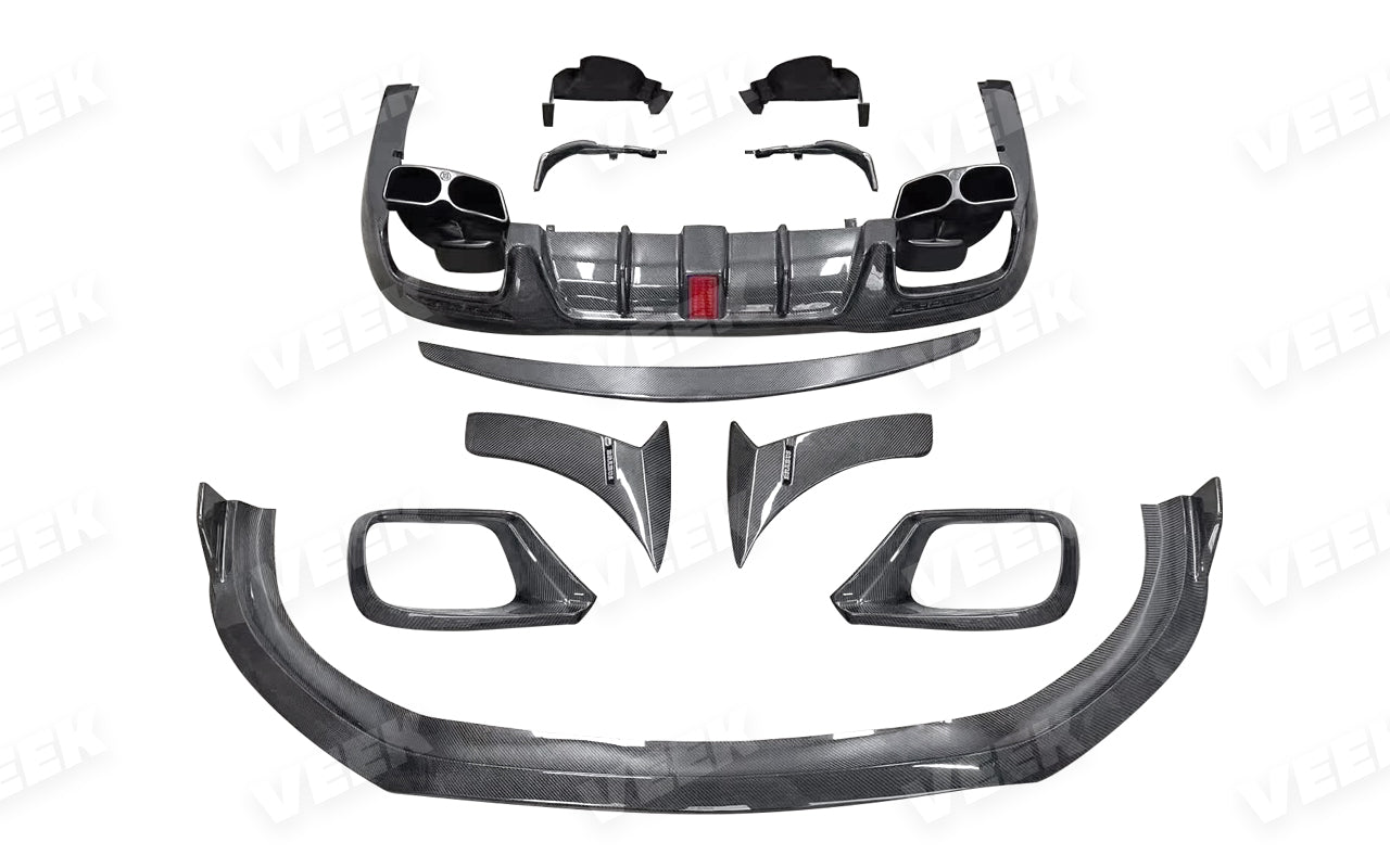 Brabus Style Carbon Fiber Body Kit for Mercedes S-Class W222 S63 LCI (2017-2020)