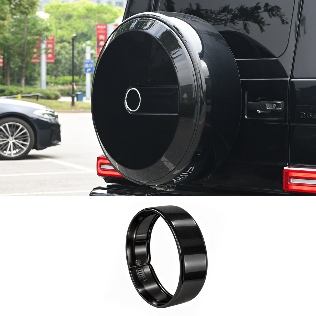 Spare Tire Cover Outer Ring for Mercedes-Benz G-Class W463/W463A/W465 2002–2026