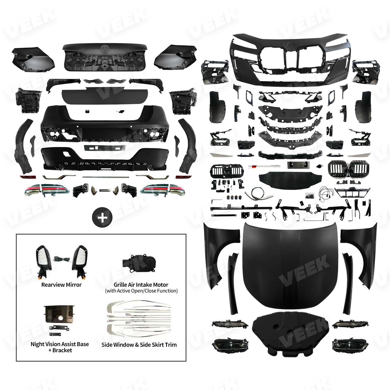 BMW 7 Series F01/F02 (2009-2015) Upgrade Old to New G70 (2024) M Sport Body Kit