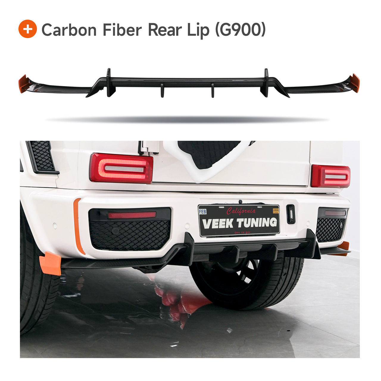 Extra Exterior Kits/Accessories for 2003–2024 G Wagon to W463A 2024 G63/Brabus/G800/G900 Style