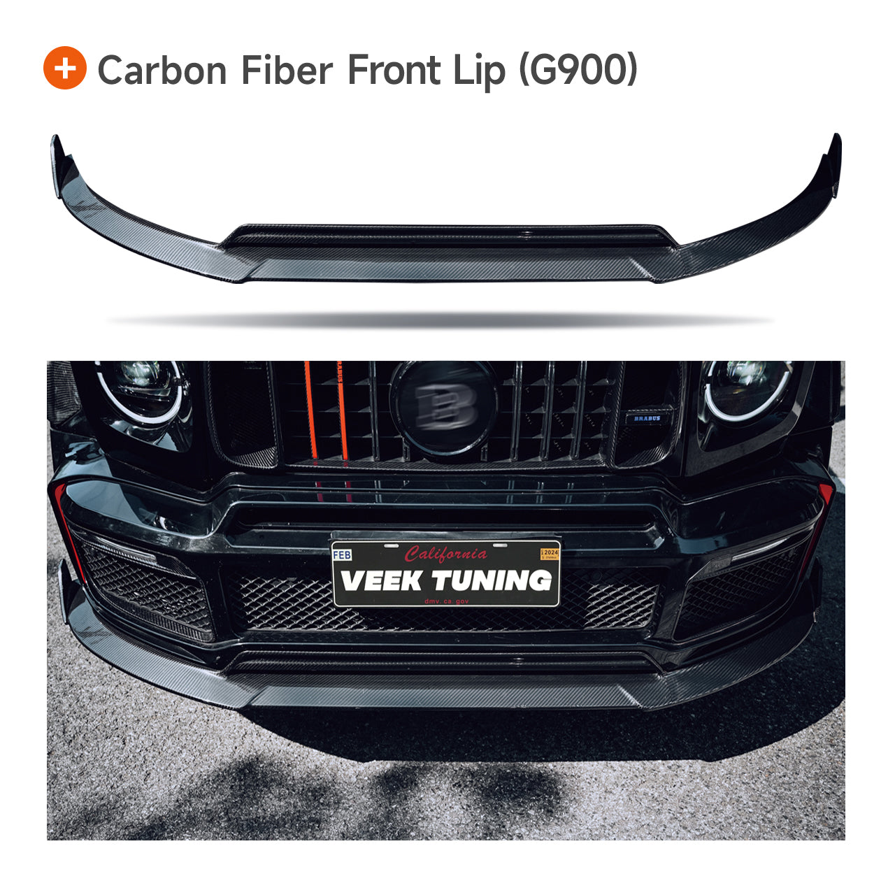 Extra Exterior Kits/Accessories for 2003–2024 G Wagon to W463A 2024 G63/Brabus/G800/G900 Style