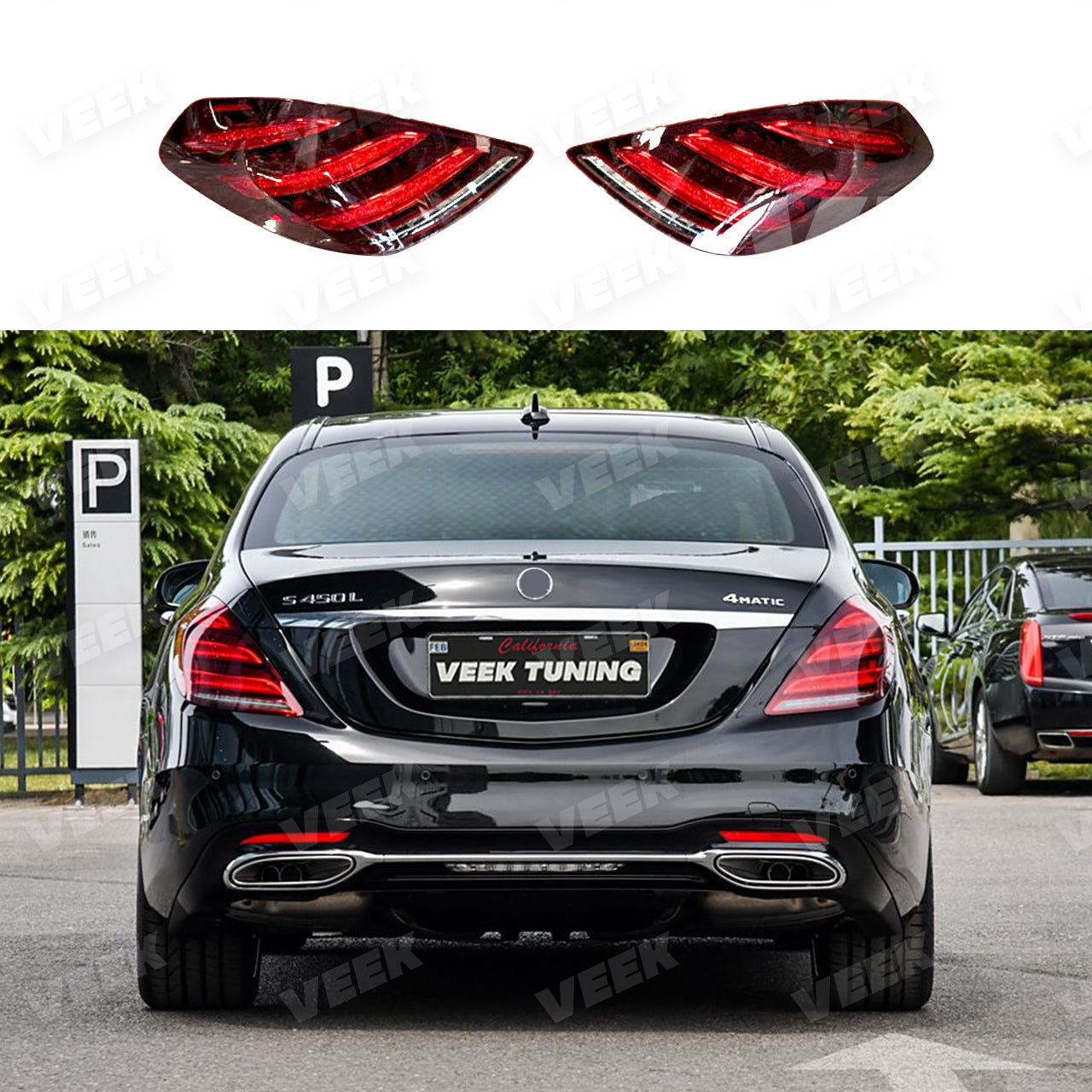 For S Class W222 (2014-2020) Upgrade Old to New S450 (2025) Style Body Kit