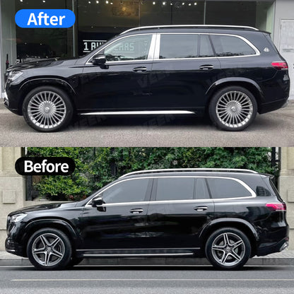 23" Mercedes GLS600 Rims GLS580 GLS MAYBACH GLE43 GLE53 GLE580 Wheels Rims