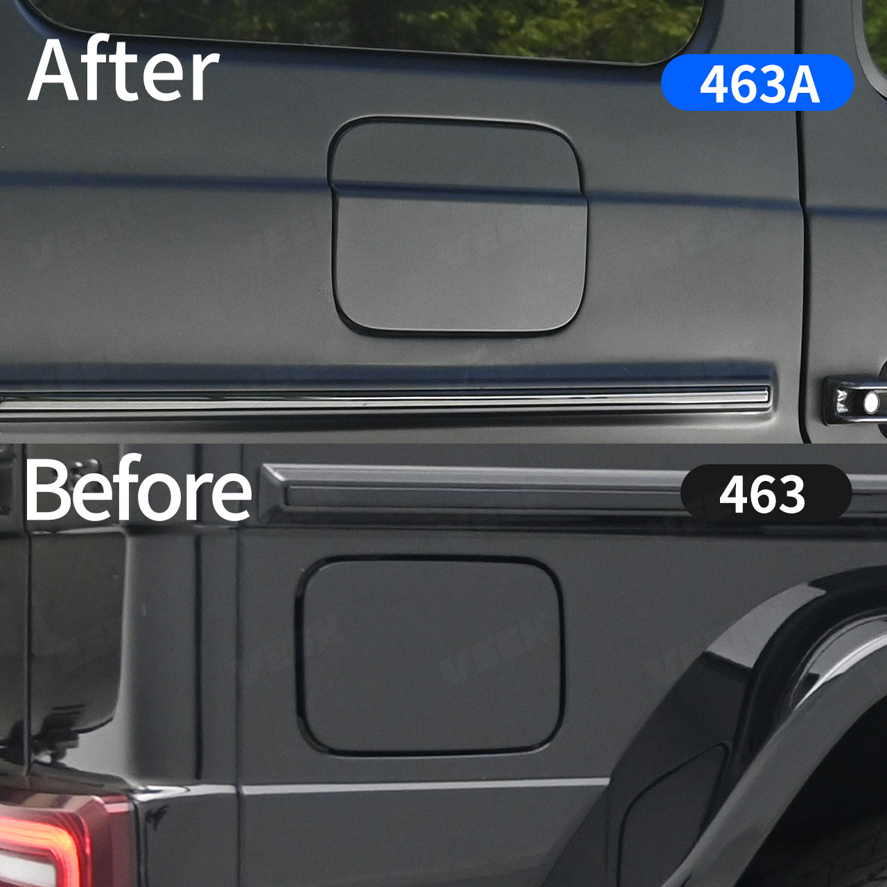 Mercedes-Benz G Wagon Extra Exterior Kits/Accessories Fuel Tank Covers for 2003–2018 W463  to W463A 2024