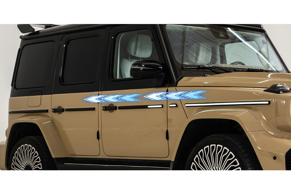 G Wagon Sequential Side Flow Lights