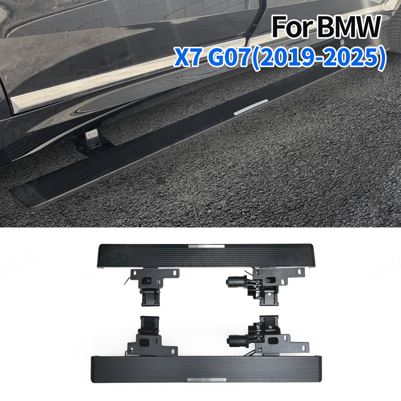 Electric Running Boards/Electric Side Steps for 2019–2025 BMW X7 g07/g07 lci Extra Exterior Kits