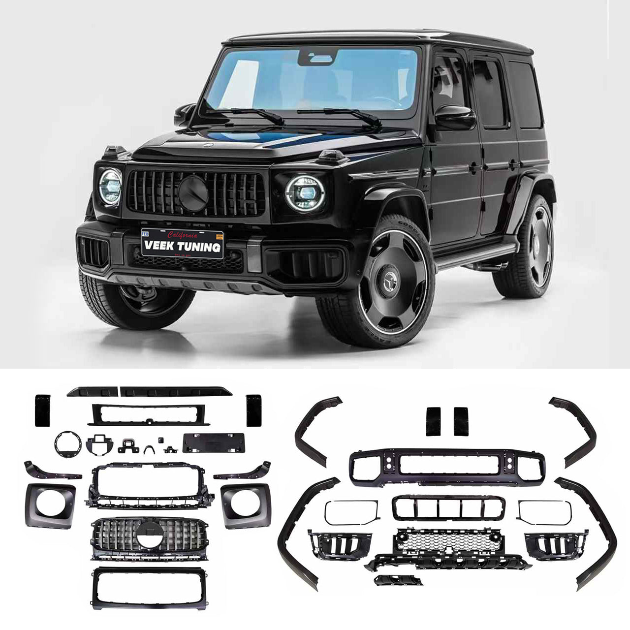 Upgrade to the Newest W465 AMG G63(2025) Body Kit For G Class W465 G45