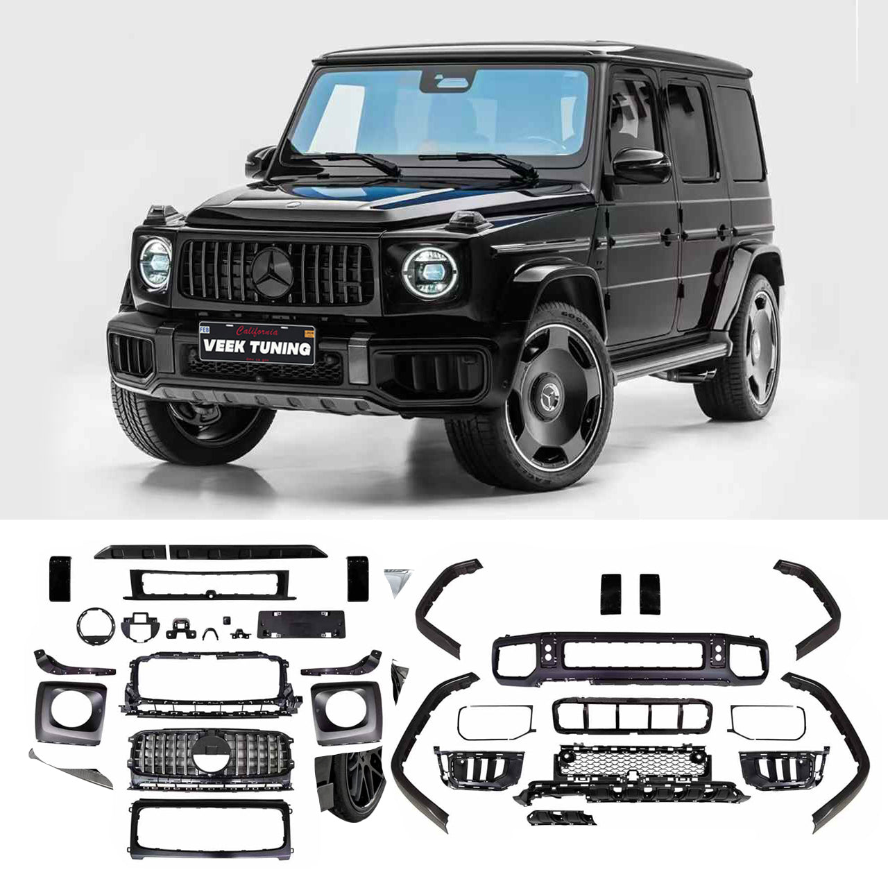 Mercedes G Class W465 (24+) Upgrade to G63 1:1 AMG Body Kit