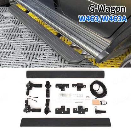 Electric Power Running Boards/Electric Side Steps for 2008–2025 G Wagon to W463/W463A/W465 G63/G800/G900/G350/G400/G550 Extra Exterior Kits