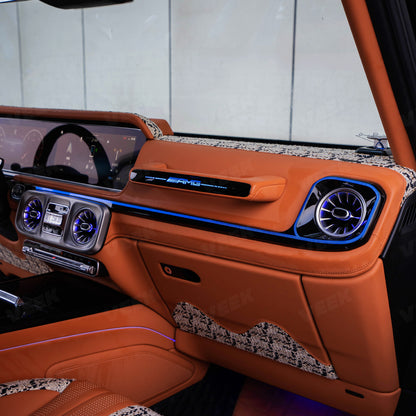 G-Wagon W463A W465 Interior Ambient Lighting 8-Piece Kit for Mercedes 2019–2025