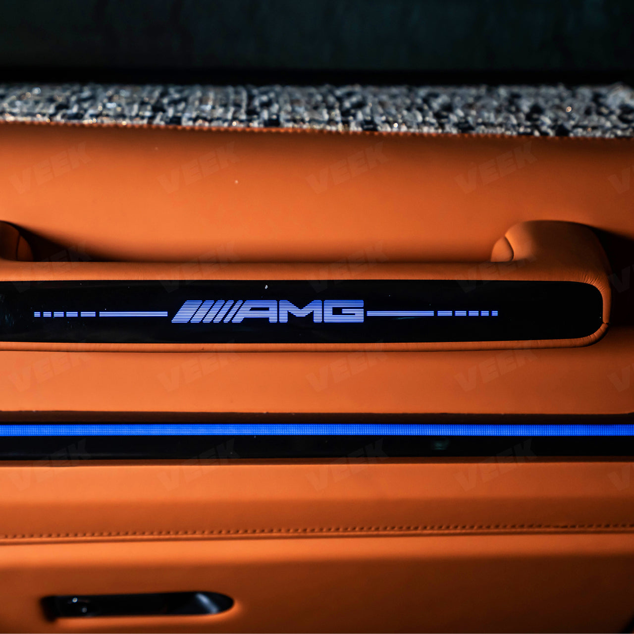 G-Wagon W463A W465 Interior Ambient Lighting 8-Piece Kit for Mercedes 2019–2025