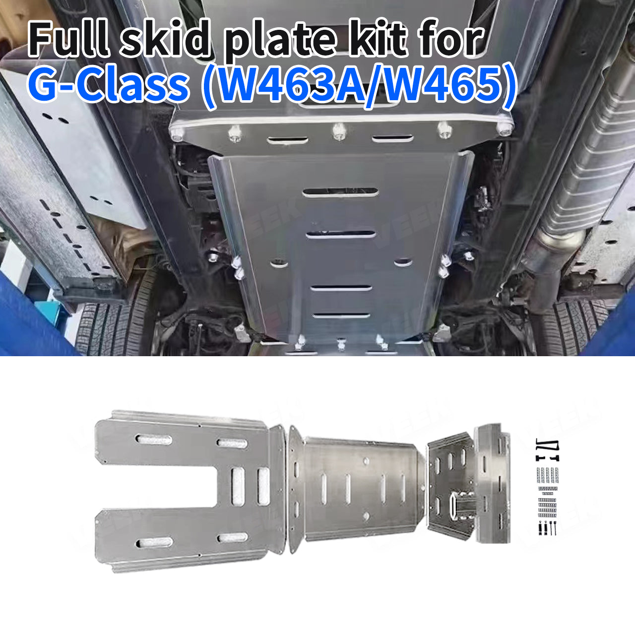 Mercedes G Class Full skid plate kit for W463A /W465  (2019-2025)