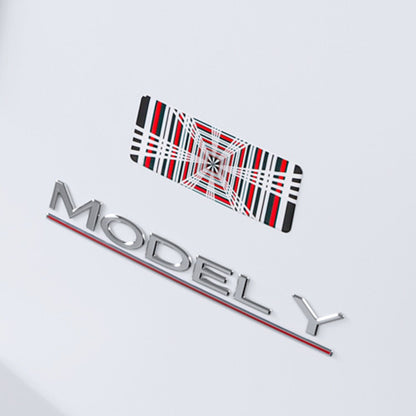 Model /S/3/X/Y/Highland High-Performance Rear Emblem Decal