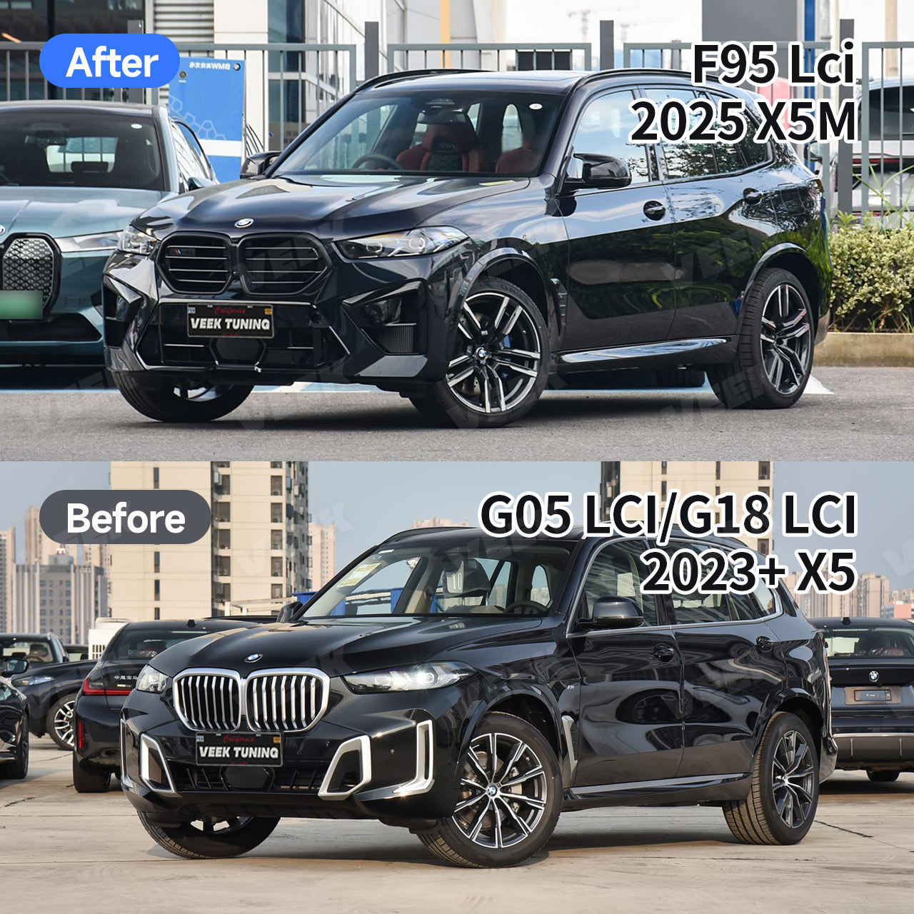 BMW X5 G05/G18 LCI (2023-2025) Upgrade to X5M F95 LCI (2024+) Body Kit