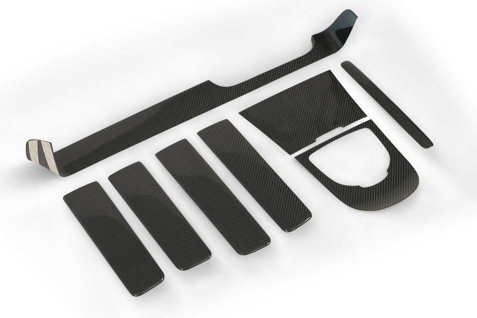 G Wagon Dry Carbon Interior Strip