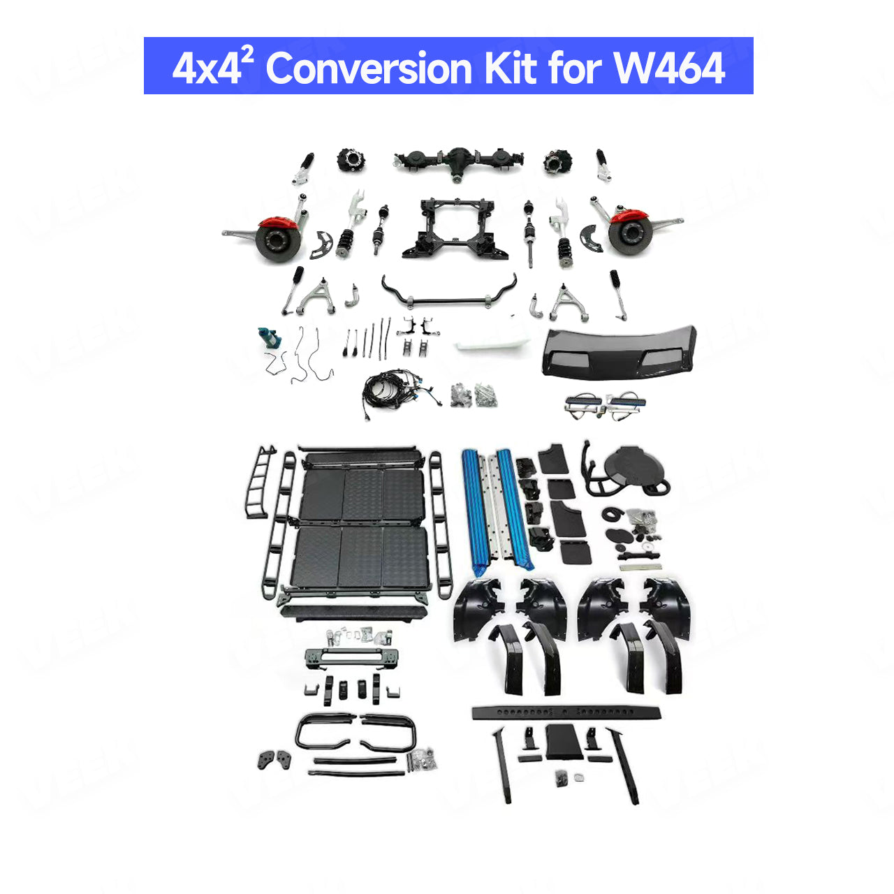 W463A W465 4x4-style conversion final view