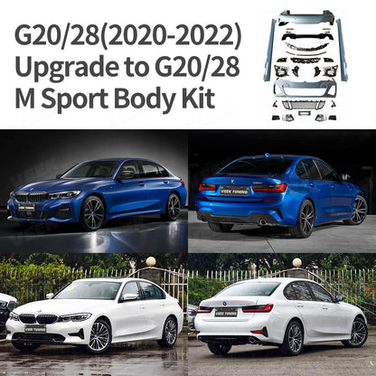 BMW 3 Series G20/G28 Sport Line to M Sport Body Kit