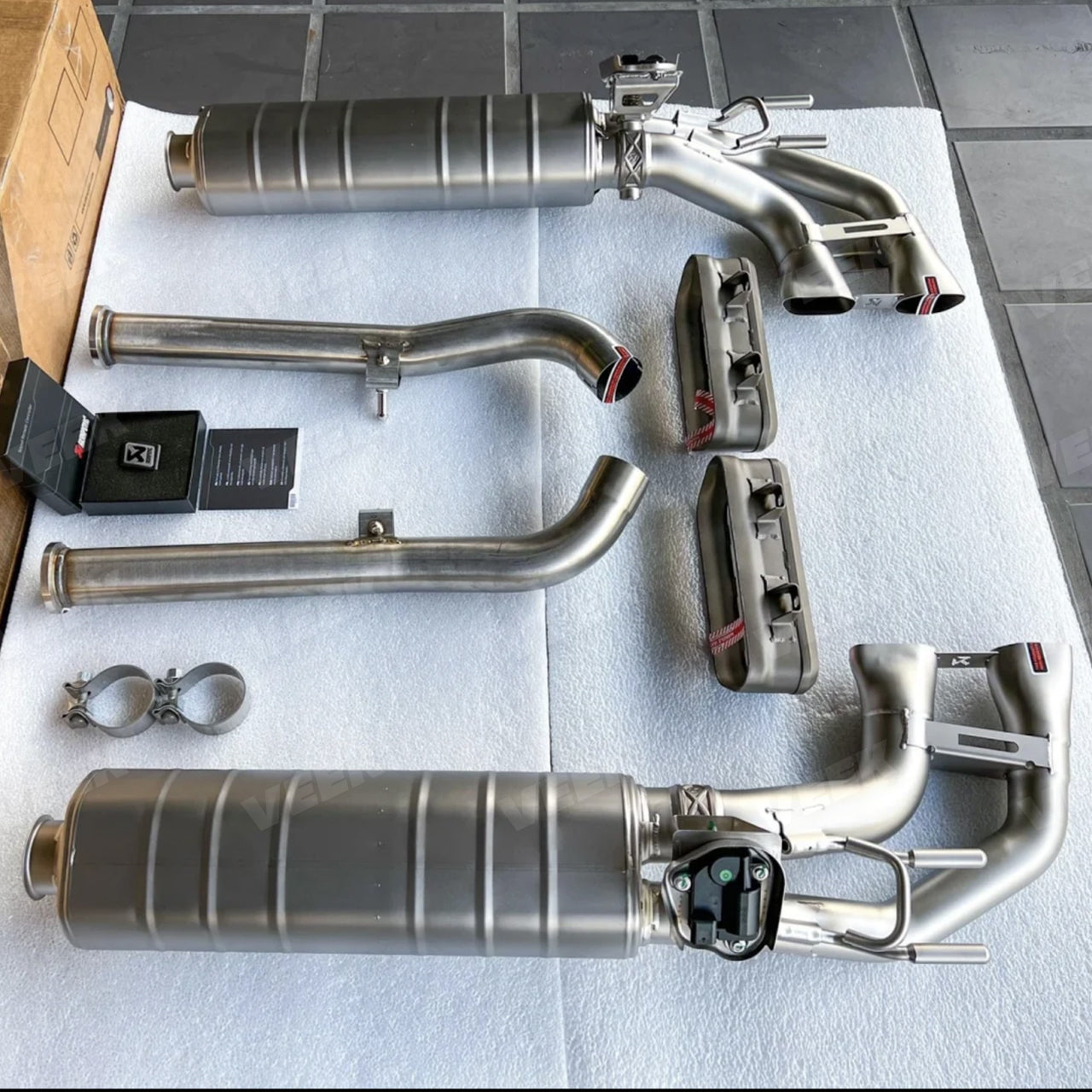 2019-2025 Mercedes G-Wagon W463A AMG G63/G500/G550 Akrapovič Titanium Exhaust System