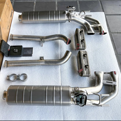 2019-2025 Mercedes G-Wagon W463A AMG G63/G500/G550 Akrapovič Titanium Exhaust System
