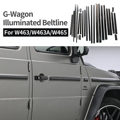 Mercedes-Benz G Wagon Illuminated Beltline for 2002-2025 W463/W463A/W465