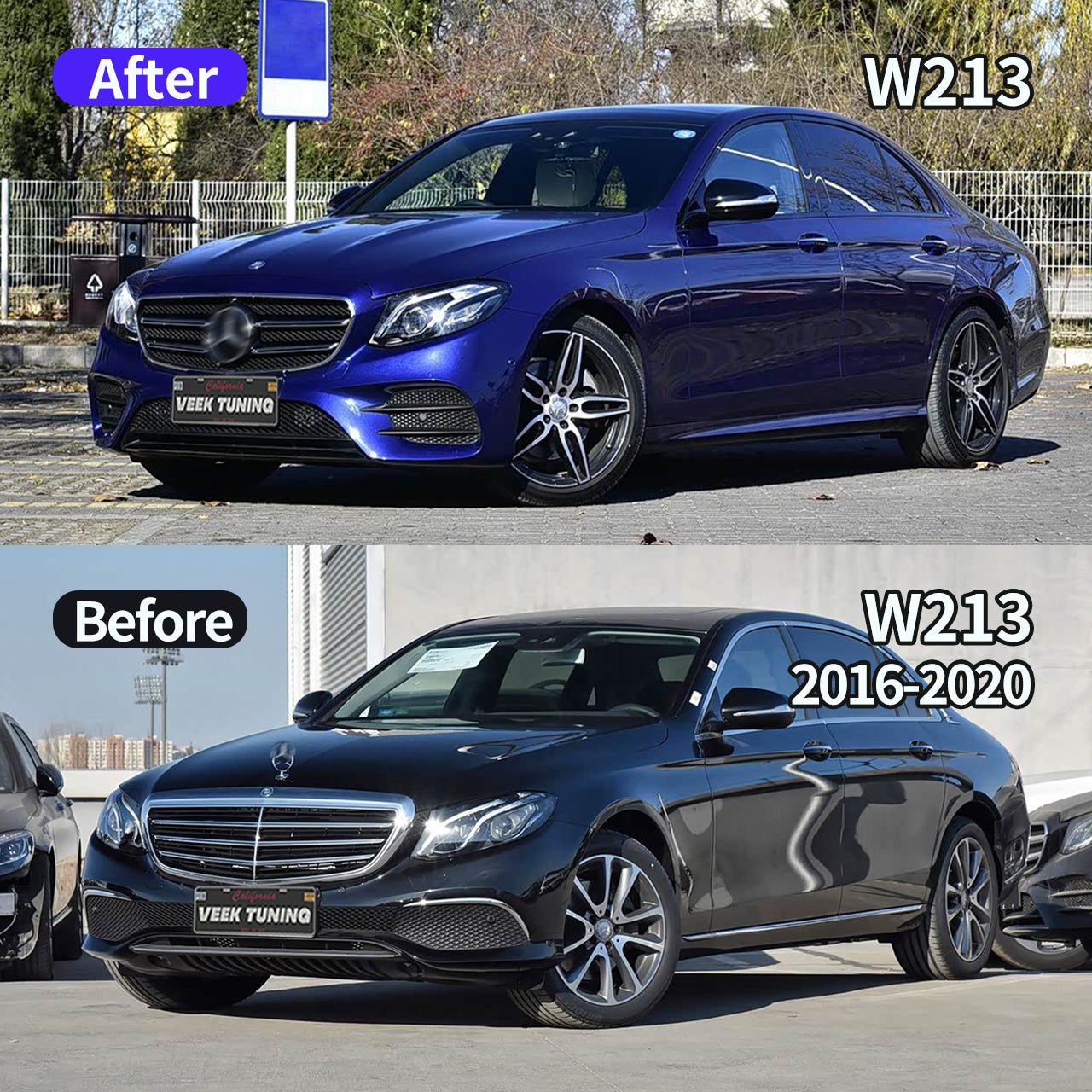 AMG Line Body Kit for Mercedes E Class W213 2016-2020 Four Doors