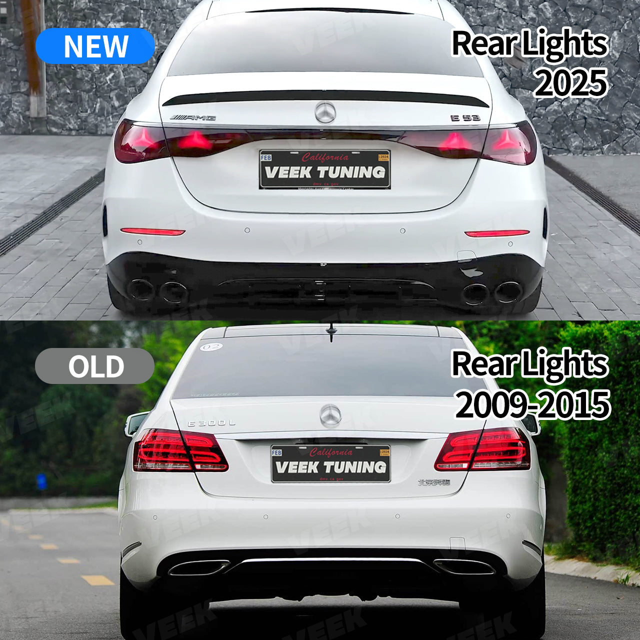 Mercedes Benz E-Class W212 (2009-2015) Upgrade Old to New AMG E63 S W214 (2025) Conversion Kit((No cutting required))