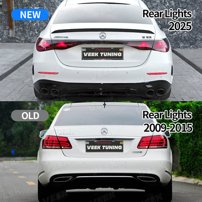 Mercedes Benz E-Class W212 (2009-2015) Upgrade Old to New AMG E63 S W214 (2025) Conversion Kit((No cutting required))