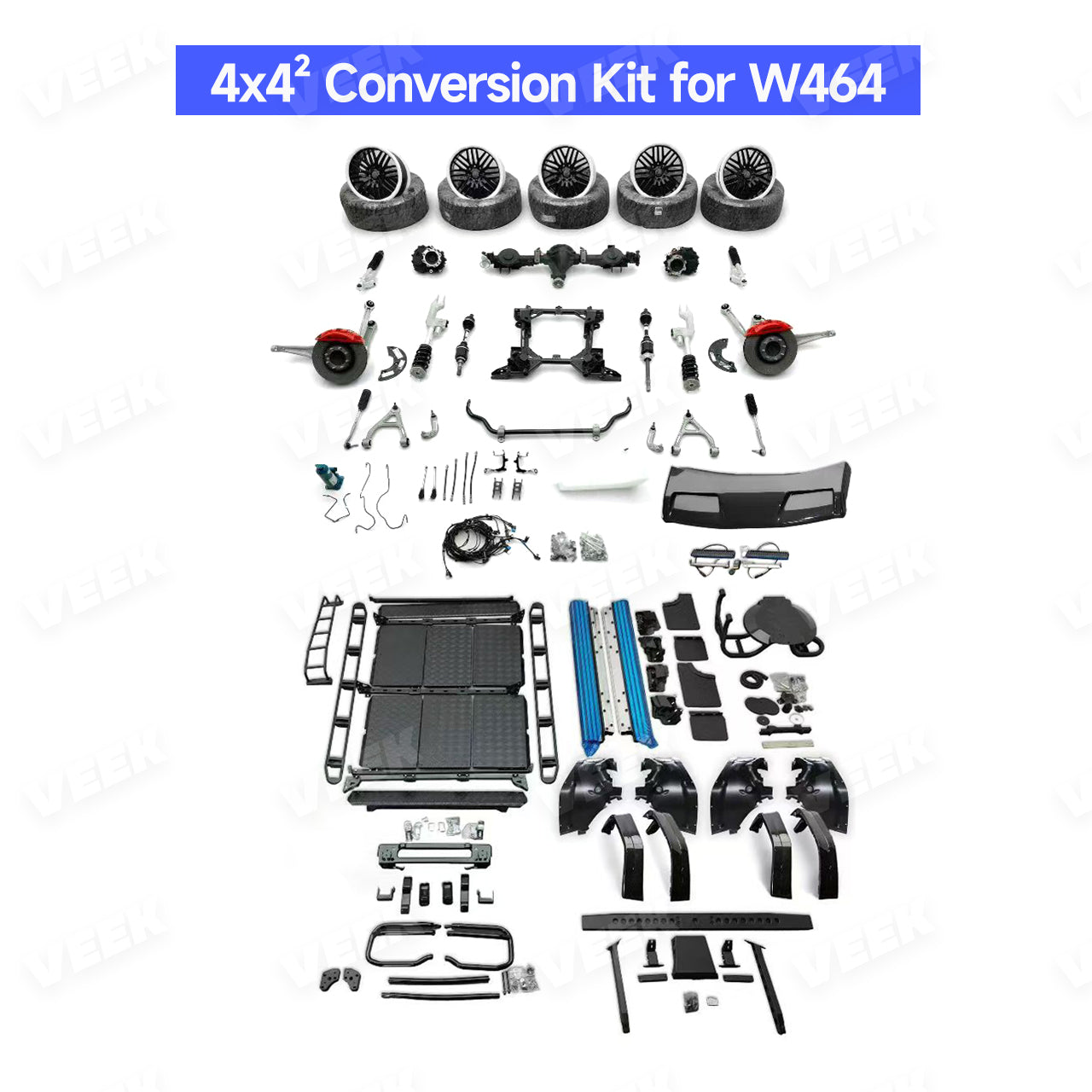 G-Wagon 4x4 Conversion Upgrade Kit for W463A 2019-2024