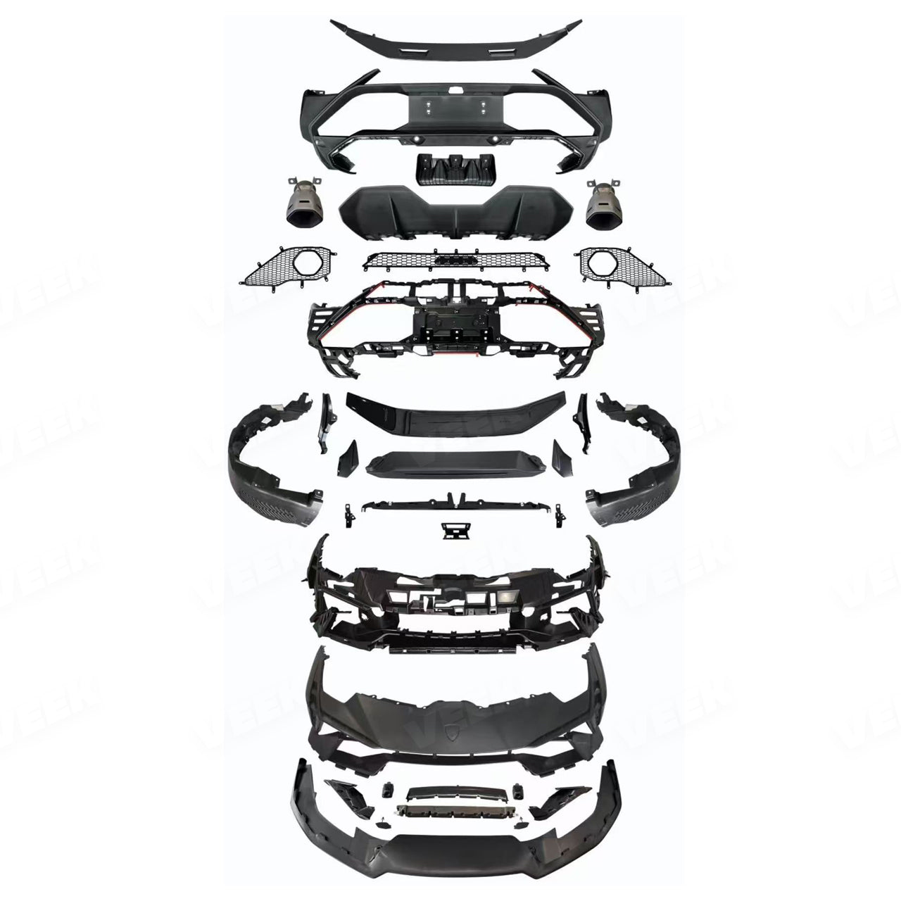 Tecnica Style Exterior Kit for Lamborghini Huracán LP580 / LP610 / EVO (2014–2023)