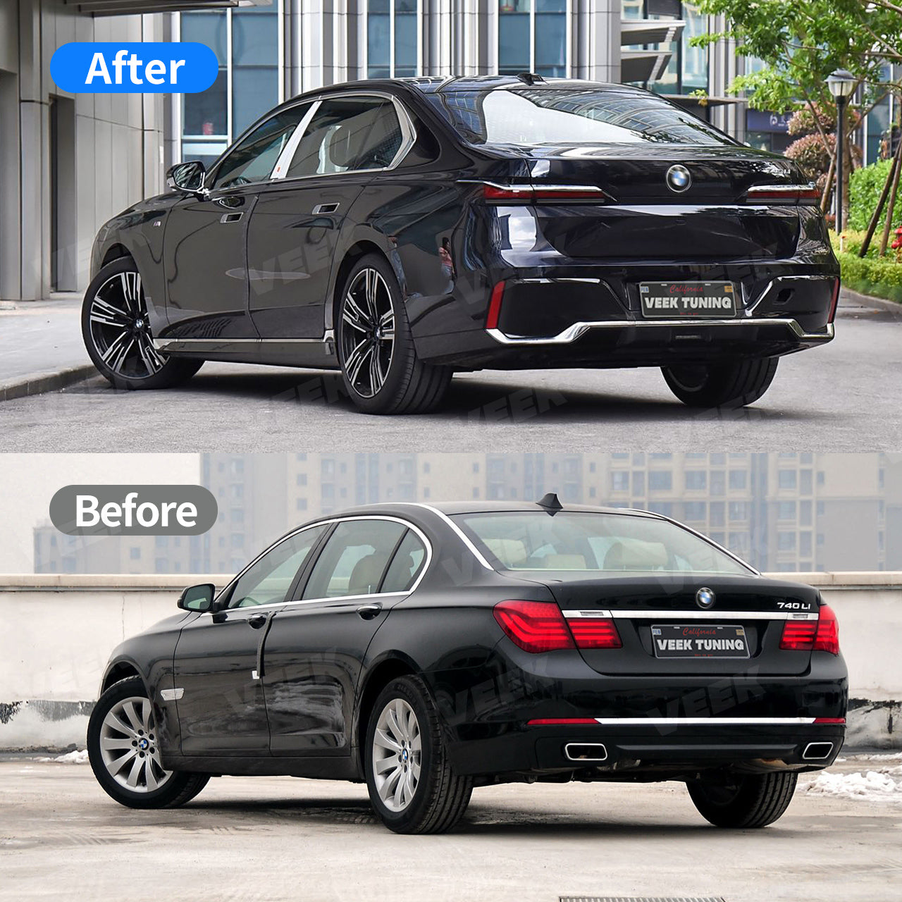 BMW 7 Series F01/F02 (2009-2015) Upgrade Old to New G70 (2024) M Sport Body Kit