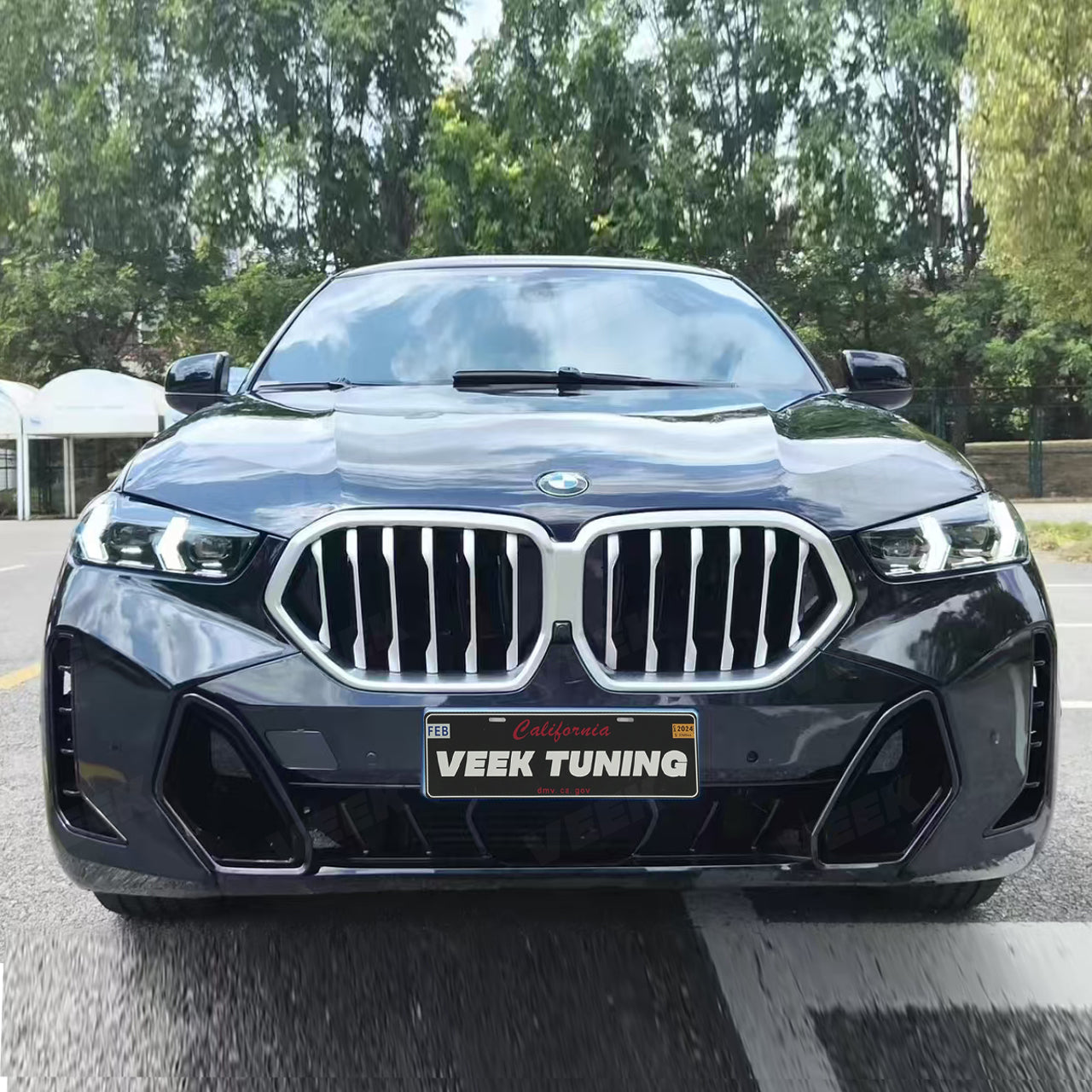 BMW X6 E71 （2008-2014）Upgrade Old to New X6 G06 LCI （2024）M-Tech Body Kit