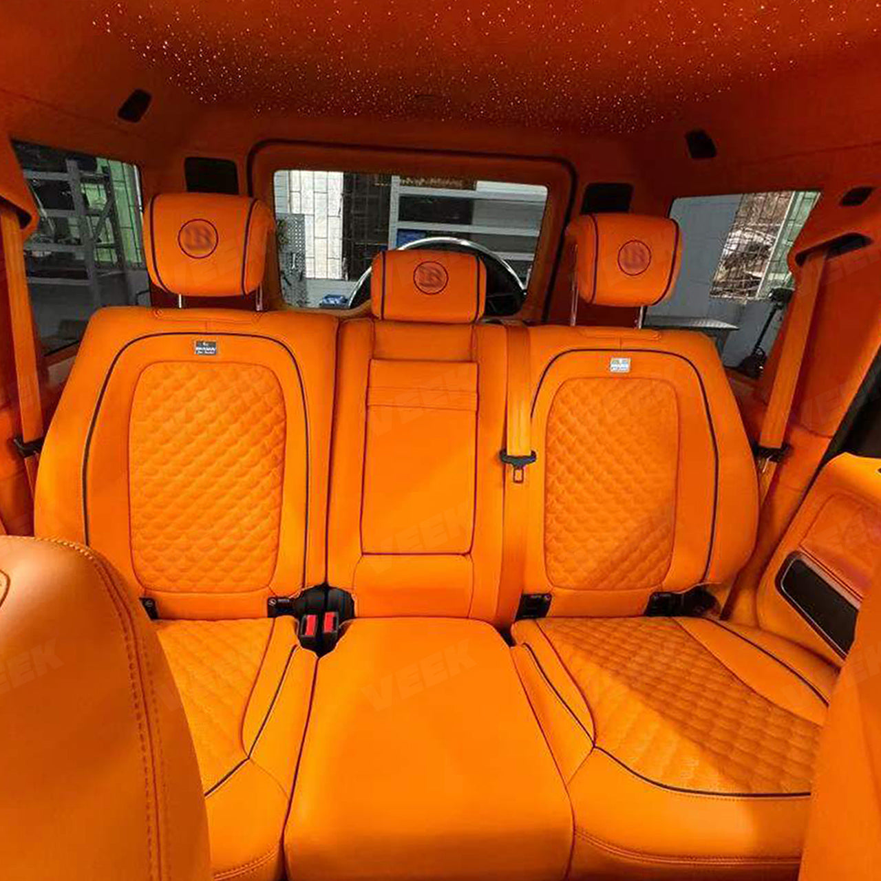 For G-Wagon W463 (2003–2018) Interior Upgrade to W463A (2024) G800/G900 Interior Kit
