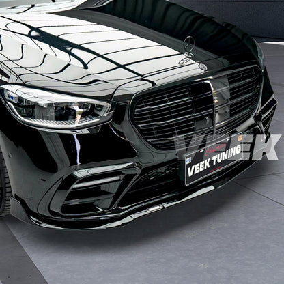Mercedes S-Class W223 to Brabus Style Body Kit (Dry Carbon Fiber/Glossy Black)