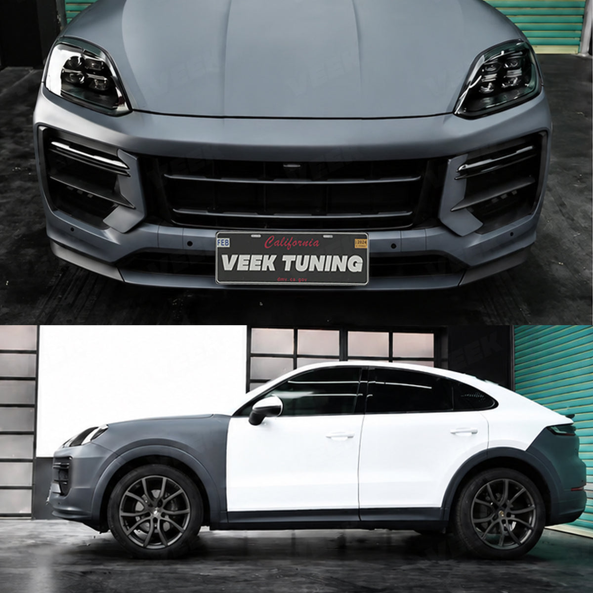 For Porsche Cayenne Coupe 9Y3.1 2018-2023 Upgrade 2024 Turbo GT Body Kit