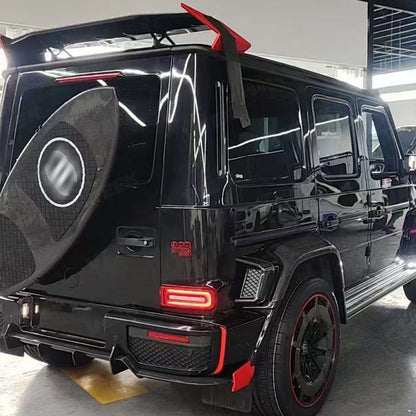 Carbon Fiber Channel-Style Surfboard for G-Class W463/W463A/W465