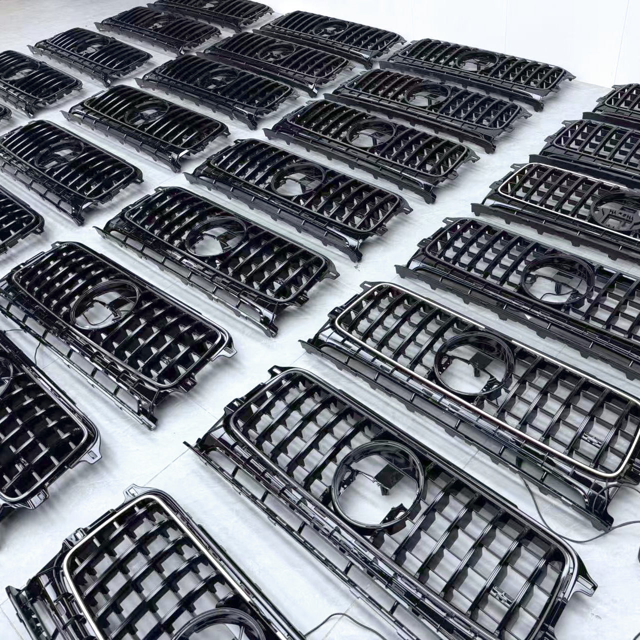 2026 Style LED Illuminated Front Grille Upgrade for Mercedes-Benz G-Class W463A W465 （2019-2026） Latest B Style Design