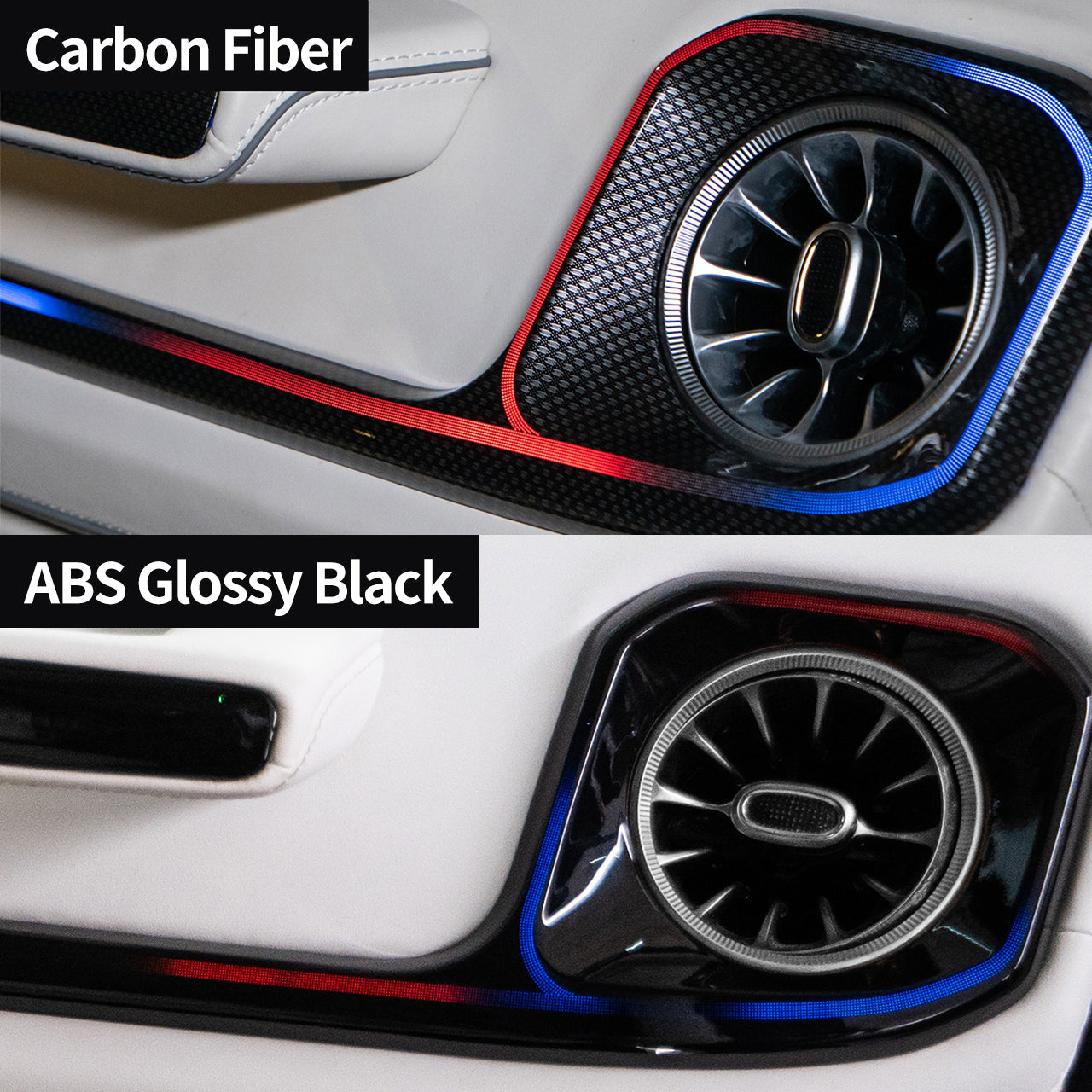 G-Wagon W463A W465 Interior Ambient Lighting 8-Piece Kit for Mercedes 2019–2025