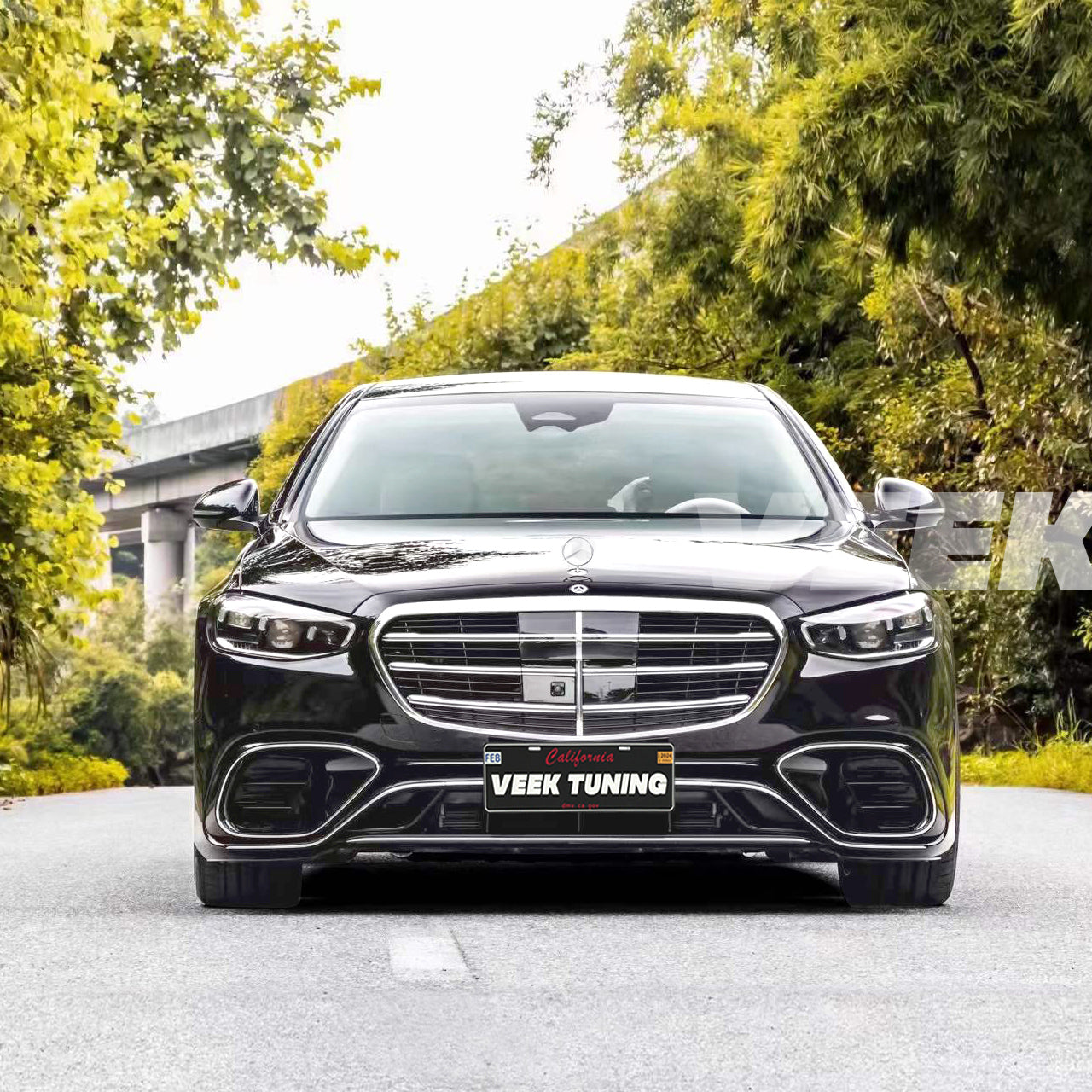 W223 S63 Style Body Kit For Mercedes S-Class Base Model