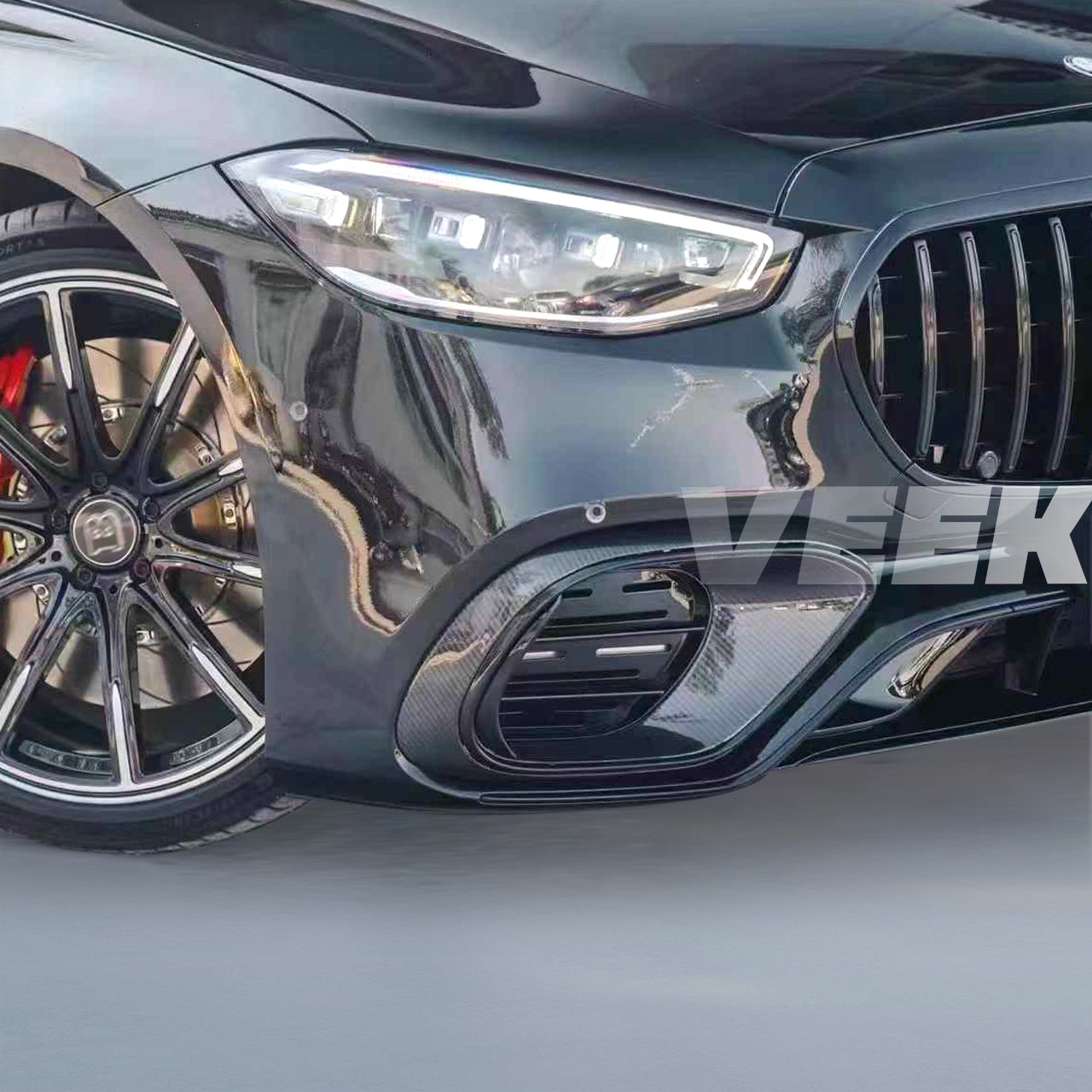 W223 S63 Style Dry Carbon Fiber Body Kit For Mercedes S-Class Sports Model