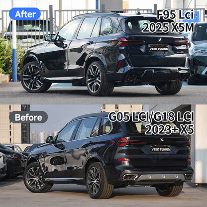 BMW X5 G05/G18 LCI (2023-2025) Upgrade to X5M F95 LCI (2024+) Body Kit