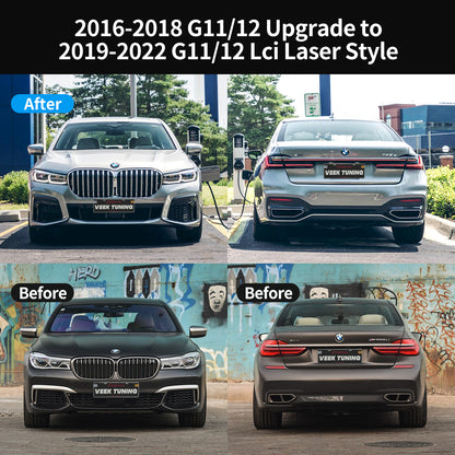 BMW 7 Series G11/12（ 2016-2018）to G11/12 Lci（2019-2022） Body Kit